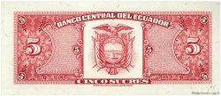 5 Sucres EKUADOR  1988 P.113d ST