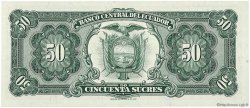 50 Sucres ECUADOR  1982 P.116e UNC