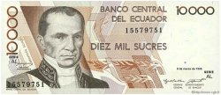 10000 Sucres ÉQUATEUR  1995 P.127b