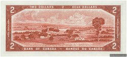 2 Dollars CANADA  1954 P.067b FDC