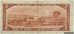 2 Dollars CANADA  1954 P.076b F