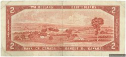 2 Dollars CANADA  1954 P.076d F+