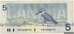 5 Dollars KANADA  1986 P.095b SS