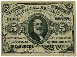 5 Cents VEREINIGTE STAATEN VON AMERIKA  1863 P.106 VZ
