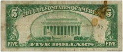 5 Dollars VEREINIGTE STAATEN VON AMERIKA  1928 P.379b S