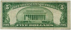 5 Dollars ESTADOS UNIDOS DE AMÉRICA  1934 P.414Aa BC