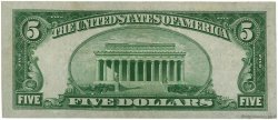 5 Dollars UNITED STATES OF AMERICA  1934 P.414Aa VF