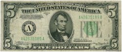 5 Dollars UNITED STATES OF AMERICA Boston 1934 P.429Da F