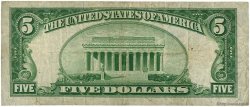 5 Dollars UNITED STATES OF AMERICA Boston 1934 P.429Da F