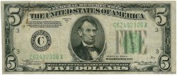 5 Dollars VEREINIGTE STAATEN VON AMERIKA Philadelphia 1934 P.429Da S