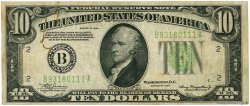 10 Dollars UNITED STATES OF AMERICA New York 1934 P.430D F
