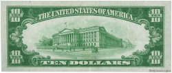 10 Dollars VEREINIGTE STAATEN VON AMERIKA Cleveland 1934 P.430D fVZ