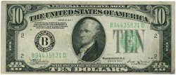 10 Dollars VEREINIGTE STAATEN VON AMERIKA New York 1934 P.430Db SS