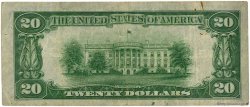 20 Dollars ESTADOS UNIDOS DE AMÉRICA Boston 1934 P.431D BC