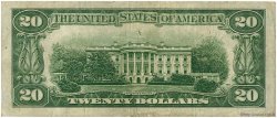 20 Dollars ESTADOS UNIDOS DE AMÉRICA Richmond 1934 P.431Dd BC