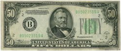 50 Dollars UNITED STATES OF AMERICA New York 1934 P.432Da F+