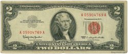 2 Dollars ESTADOS UNIDOS DE AMÉRICA  1963 P.382a BC
