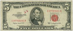 5 Dollars UNITED STATES OF AMERICA  1953 P.381b F