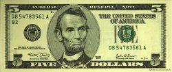 5 Dollars ESTADOS UNIDOS DE AMÉRICA New York 2003 P.517a FDC