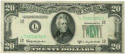 20 Dollars UNITED STATES OF AMERICA San Francisco 1950 P.440d VF