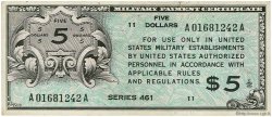 5 Dollars UNITED STATES OF AMERICA  1946 P.M006 VF