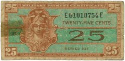 25 Cents ESTADOS UNIDOS DE AMÉRICA  1954 P.M031 RC