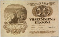 50 Krooni ESTLAND  1929 P.65a fVZ