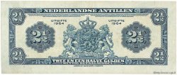 2,5 Gulden NETHERLANDS ANTILLES  1964 P.A01b SS