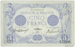 5 Francs BLEU FRANCIA  1916 F.02.42