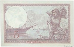 5 Francs FEMME CASQUÉE FRANCE  1930 F.03.14 SPL