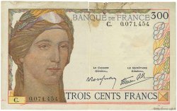 300 Francs FRANCE  1938 F.29.01 F+