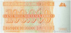 100000 Nouveaux Zaïres ZAIRE  1996 P.77 FDC