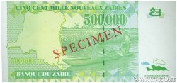 500000 Nouveaux Zaïres Spécimen ZAIRE  1996 P.78s UNC