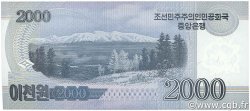 2000 Won NORTH KOREA  2008 P.65a UNC