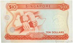 10 Dollars SINGAPUR  1973 P.03d fST+