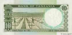 10 Shillings TANZANIE  1966 P.02e NEUF