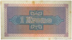 1 Krone FAROE ISLANDS  1940 P.09 VF+