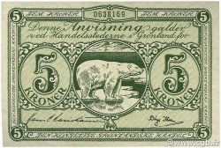 5 Kroner GROENLANDIA  1953 P.18a EBC+