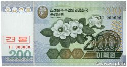 200 Won NORTH KOREA  2005 P.48s UNC