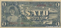 1 Rupiah INDONESIA  1945 P.017a EBC