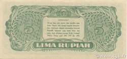 5 Rupiah INDONESIA  1947 P.021 UNC
