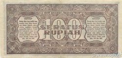 100 Rupiah INDONESIA  1947 P.029 F+