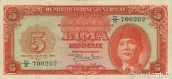 5 Rupiah INDONESIA  1950 P.036 VF