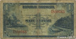 1 Rupiah INDONESIA  1951 P.038 G