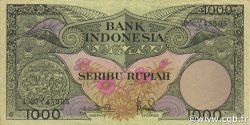 1000 Rupiah INDONESIA  1959 P.071b MBC+