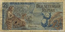 2.5 Rupiah INDONESIEN  1960 P.077 S