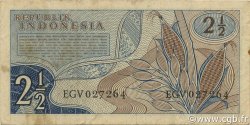 2 ½ Rupiah INDONESIA  1961 P.079 VF