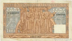 100 Francs LUXEMBOURG  1947 P.12 TB