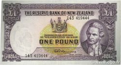 1 Pound NEW ZEALAND  1967 P.159d XF+