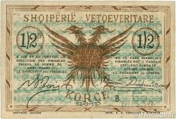 1/2 Franc ALBANIA  1917 PS.108 BC+